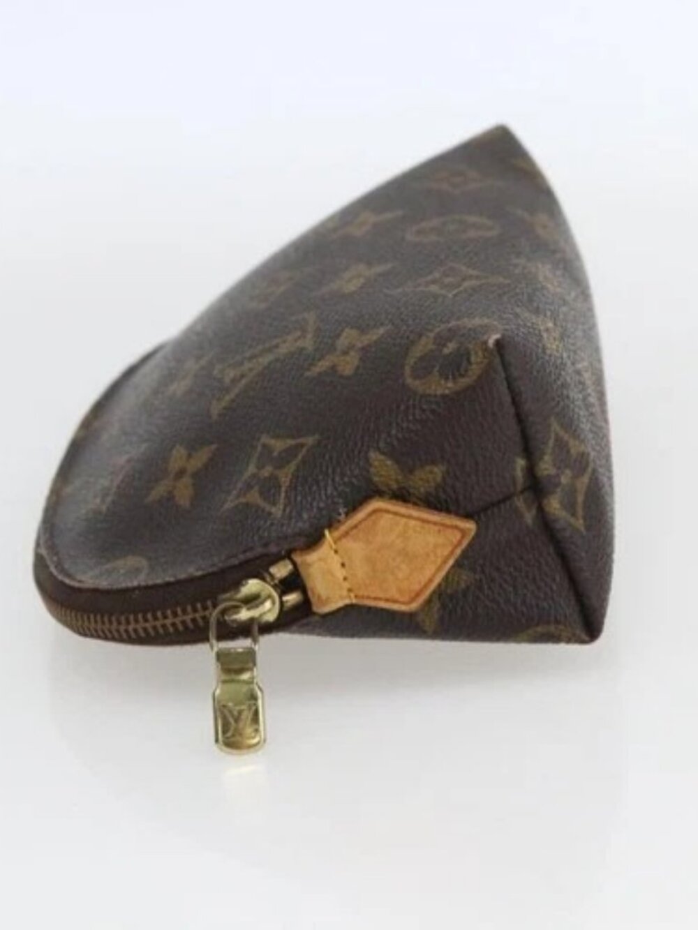 LOUIS VUITTON Monogram Pochette Cosmetic PM Pouch M43998 LV Auth 162561 - Picture 3 of 15